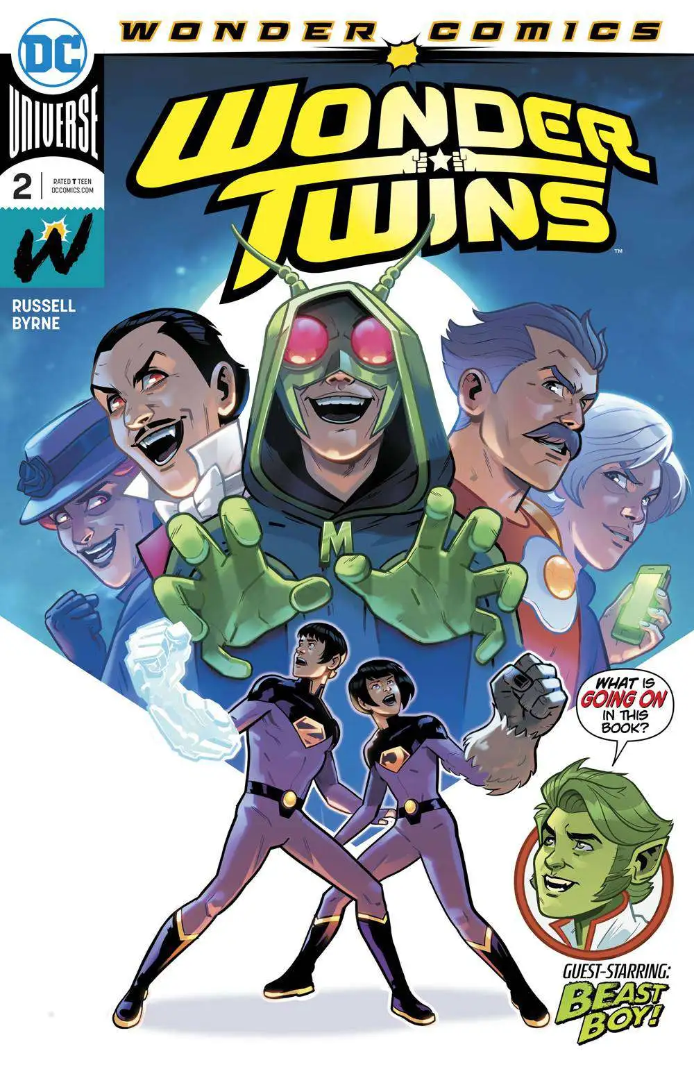 DC Wonder Twins #2 Comic Book
