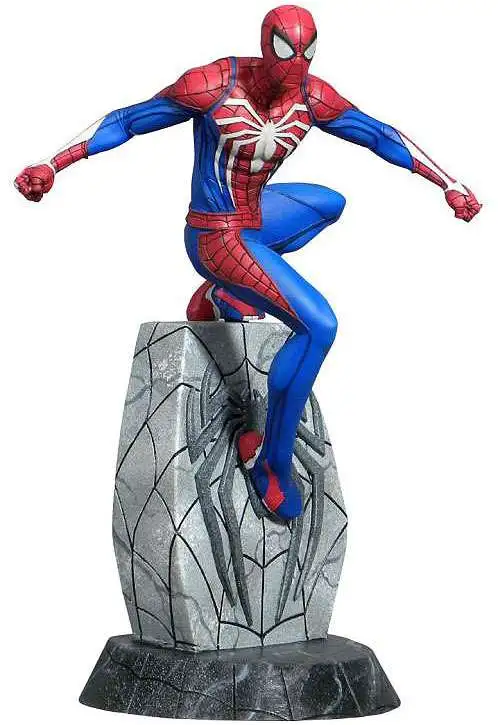 Marvel Gallery Spider-Man 9-Inch Collectible PVC Statue [PS4 Version, Loose]