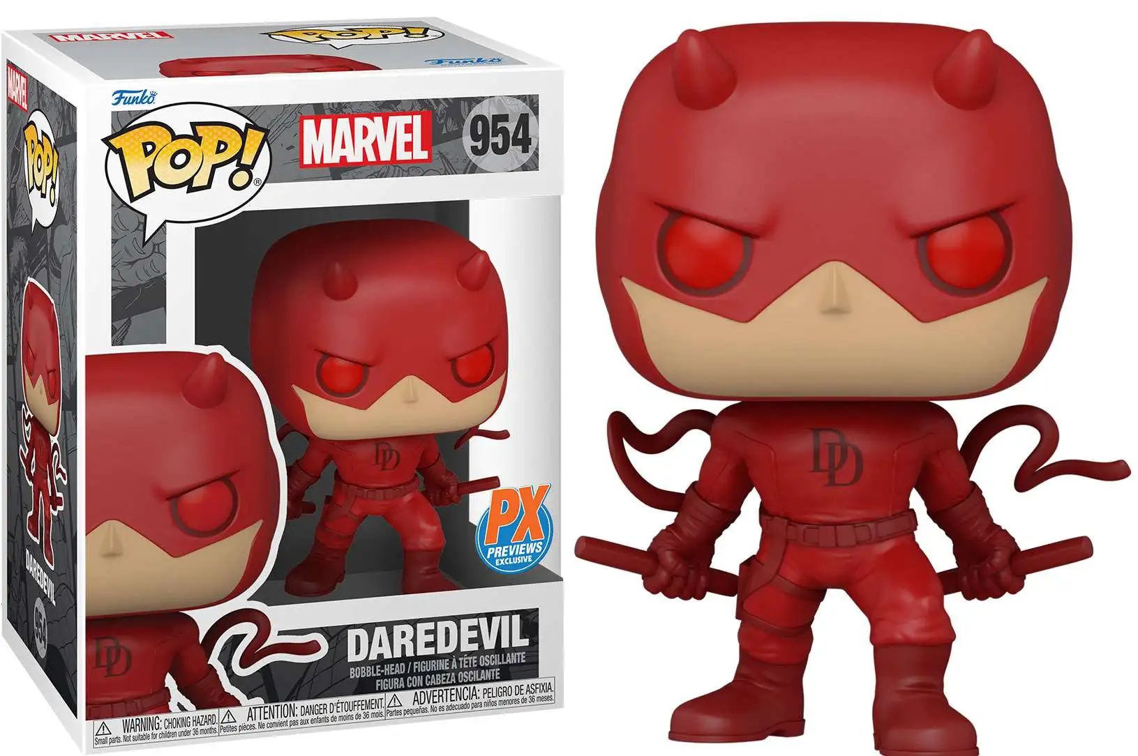 Daredevil Red Suit #214 Funko Pop Marvel Vinyl Figure Toy Netflix Season 2