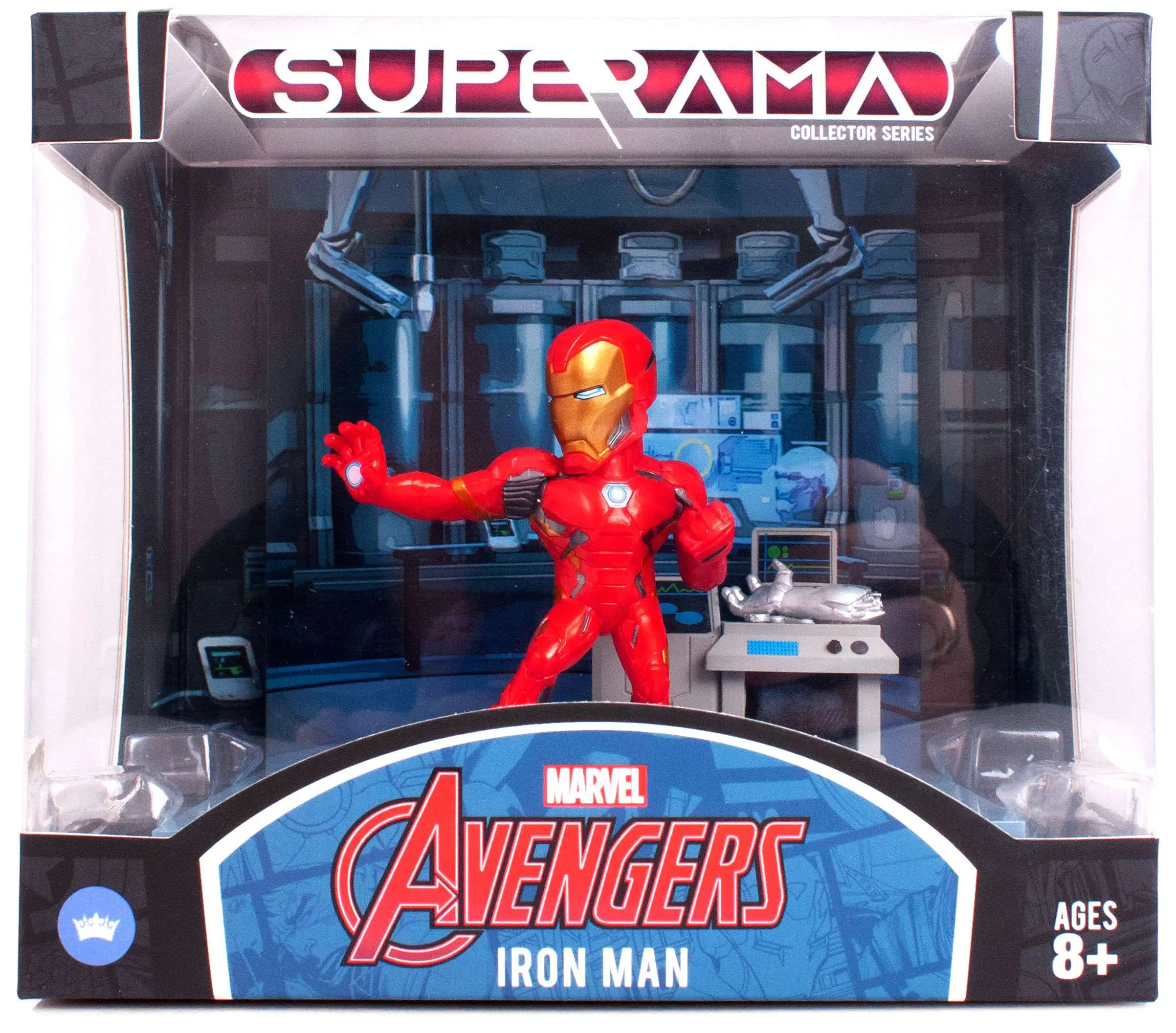 Marvel Superama Iron Man 5-Inch Figural Diorama
