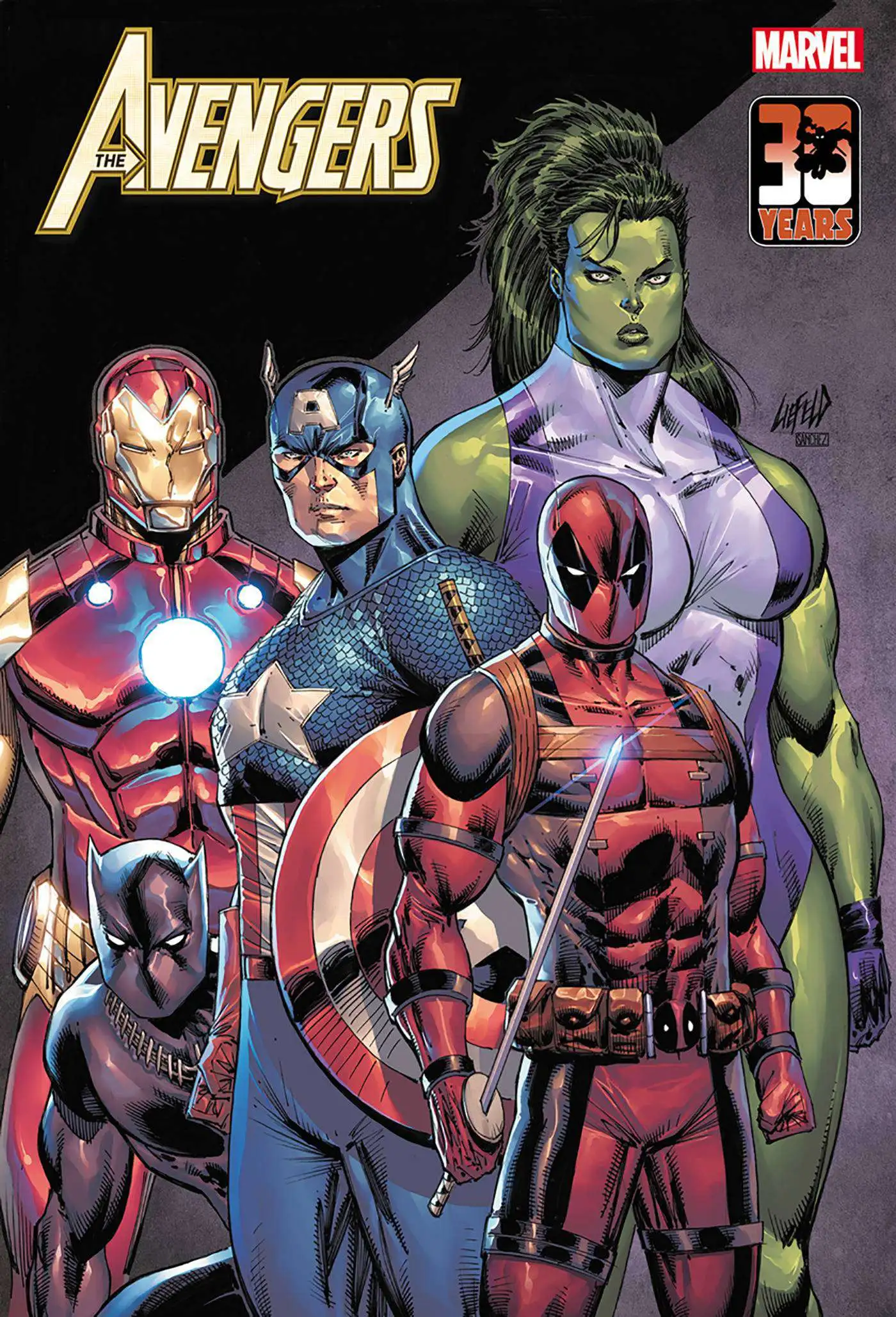 Marvel Avengers #54 Comic Book [Cover D (Rob Liefeld)]