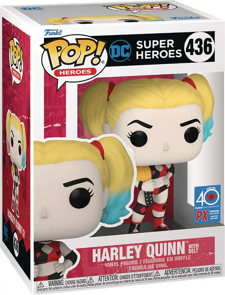 Funko Dia De Los DC POP Heroes Harley Quinn Exclusive Vinyl Figure 436 ...