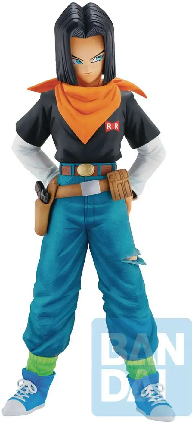 JAN228655 - DRAGON BALL Z ANDROID FEAR ANDROID NO 17 PX ICHIBAN FIG (NET -  Previews World