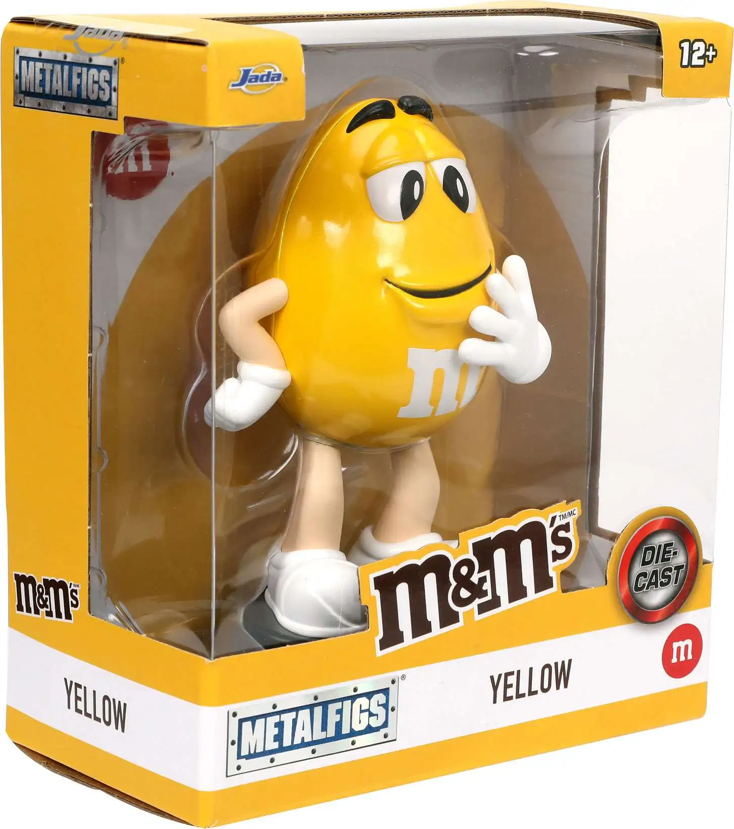 Jada Toys MetalFigs: 4 Yellow M&M Die-cast Figure