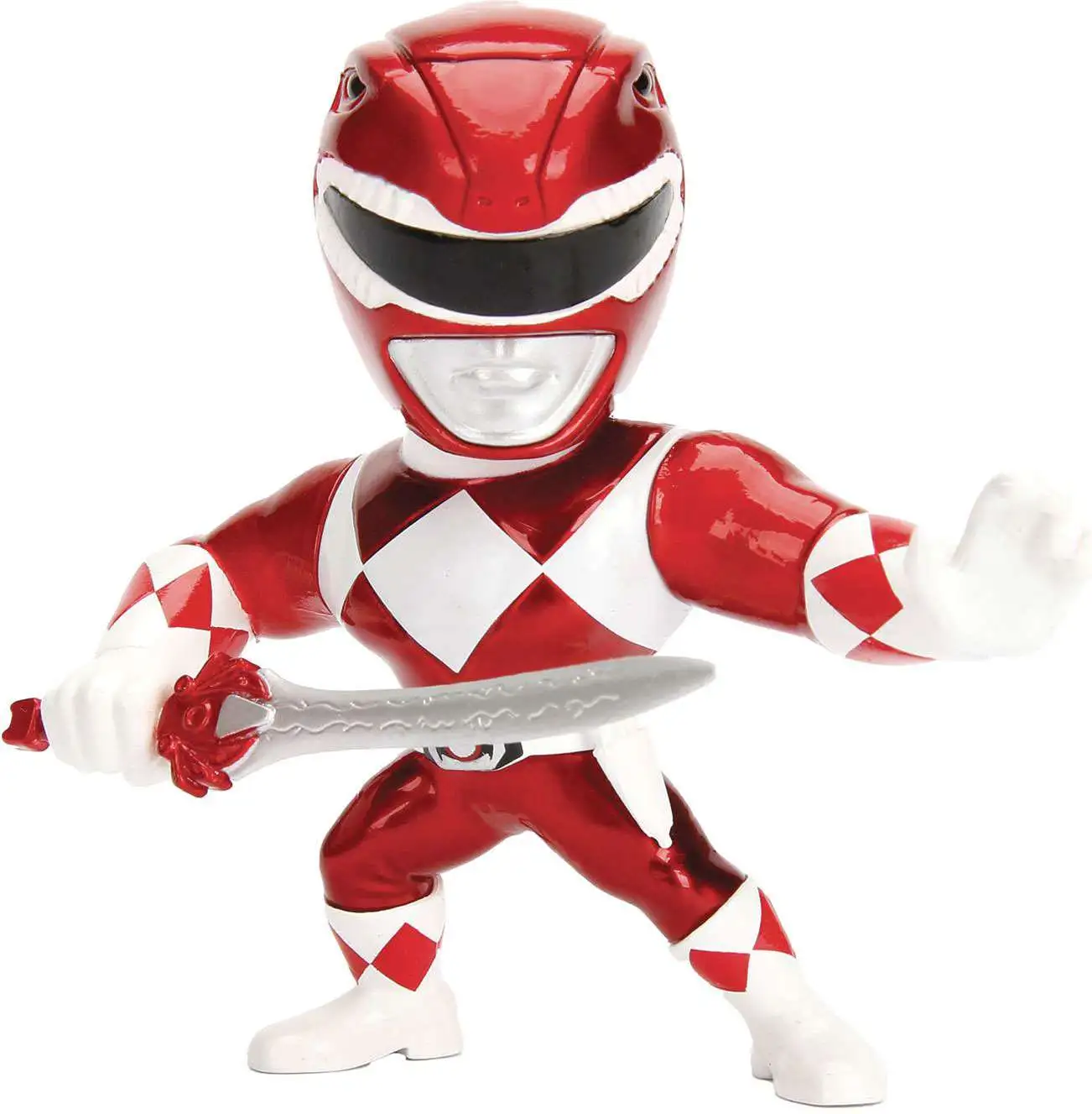 Power Rangers Mighty Morphin Metalfigs Red Ranger 4-Inch Diecast Figure