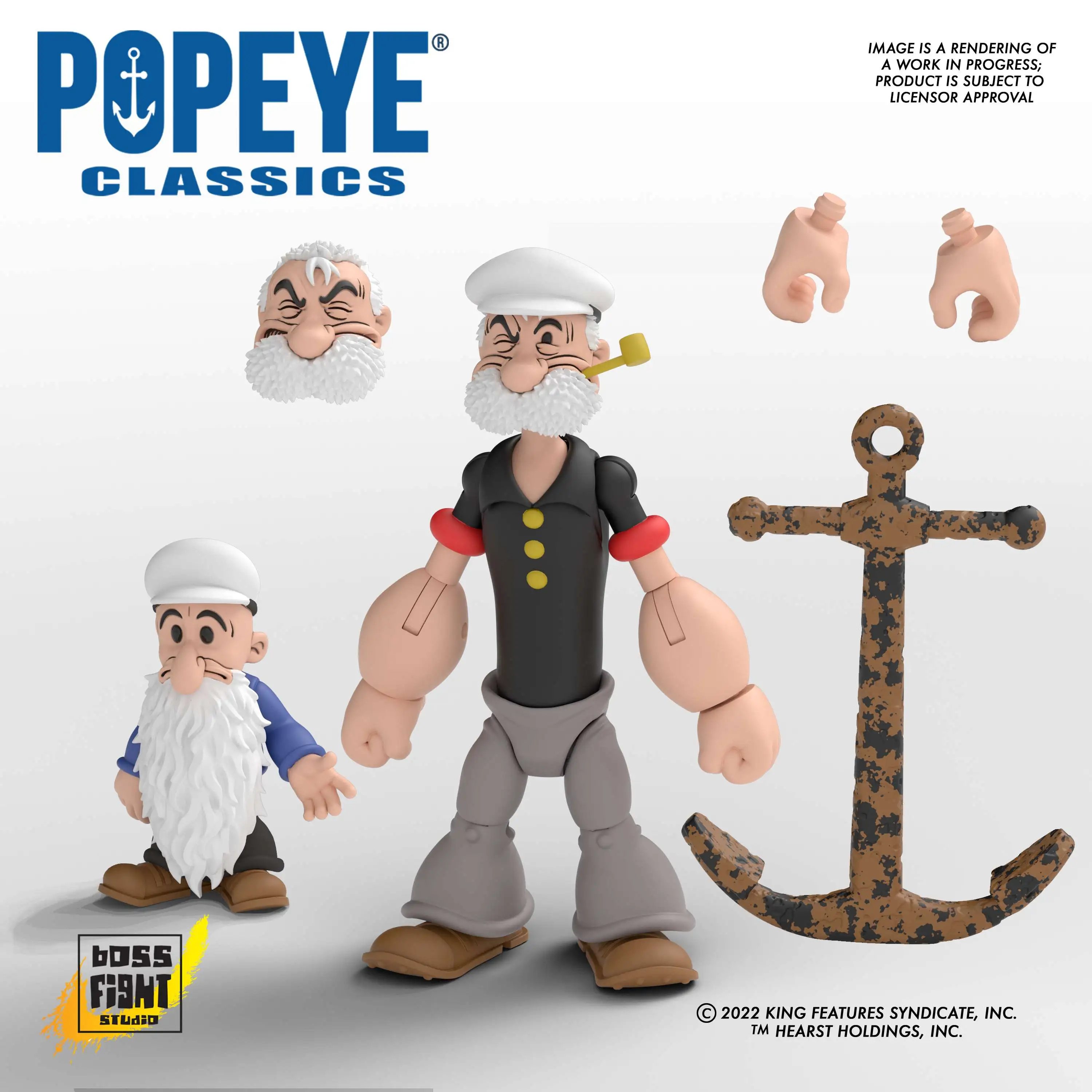 Popeye Classics J. Wellington Wimpy Figure