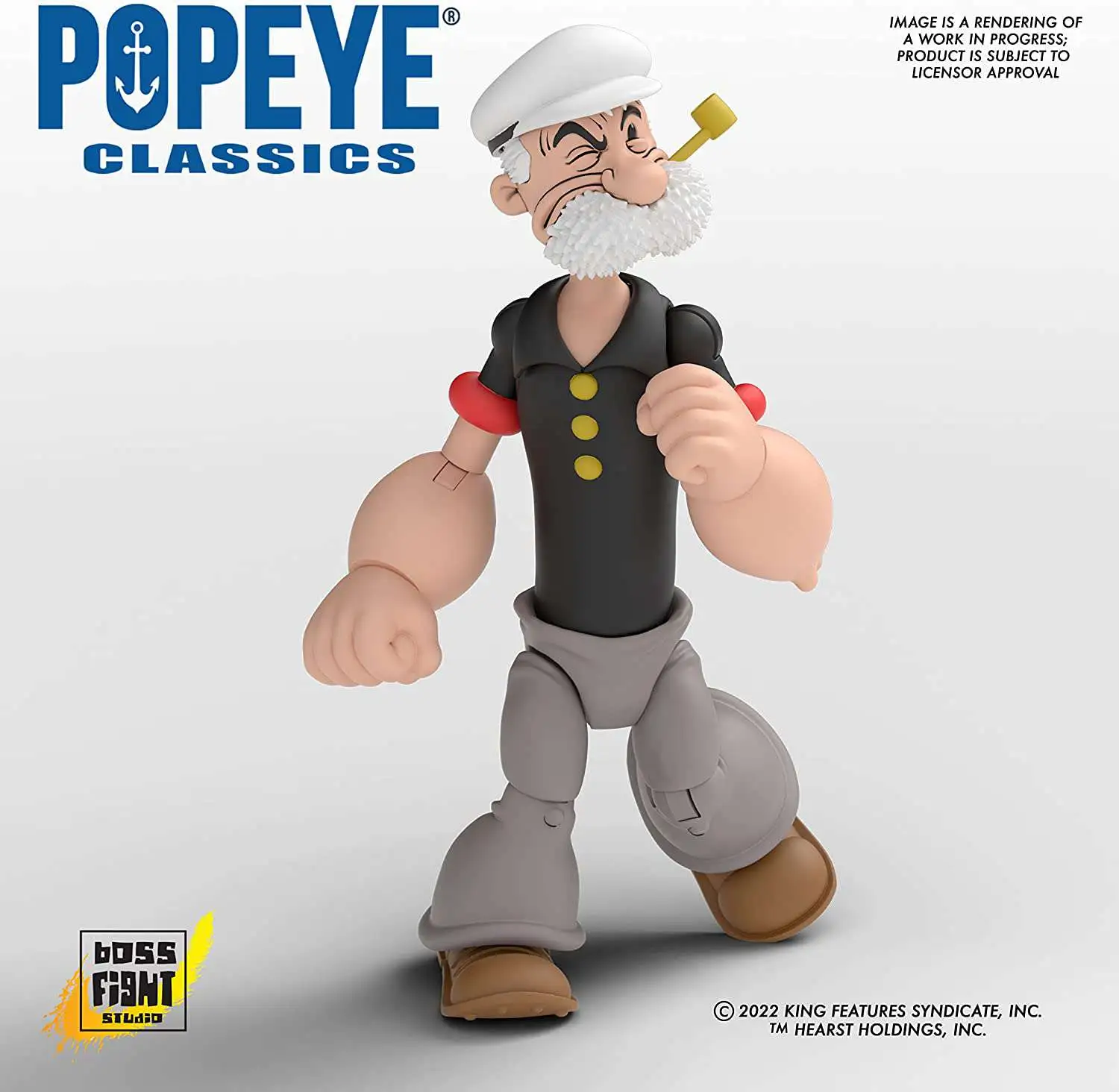 Popeye Classics J. Wellington Wimpy Figure