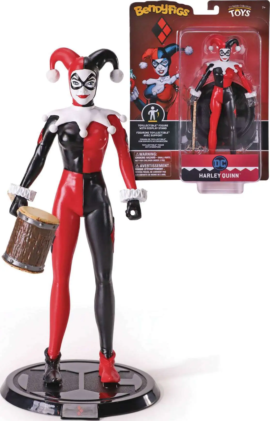 DC Harley Quinn 7 Bendyfig Batman The Animated Series Noble Collection -  ToyWiz