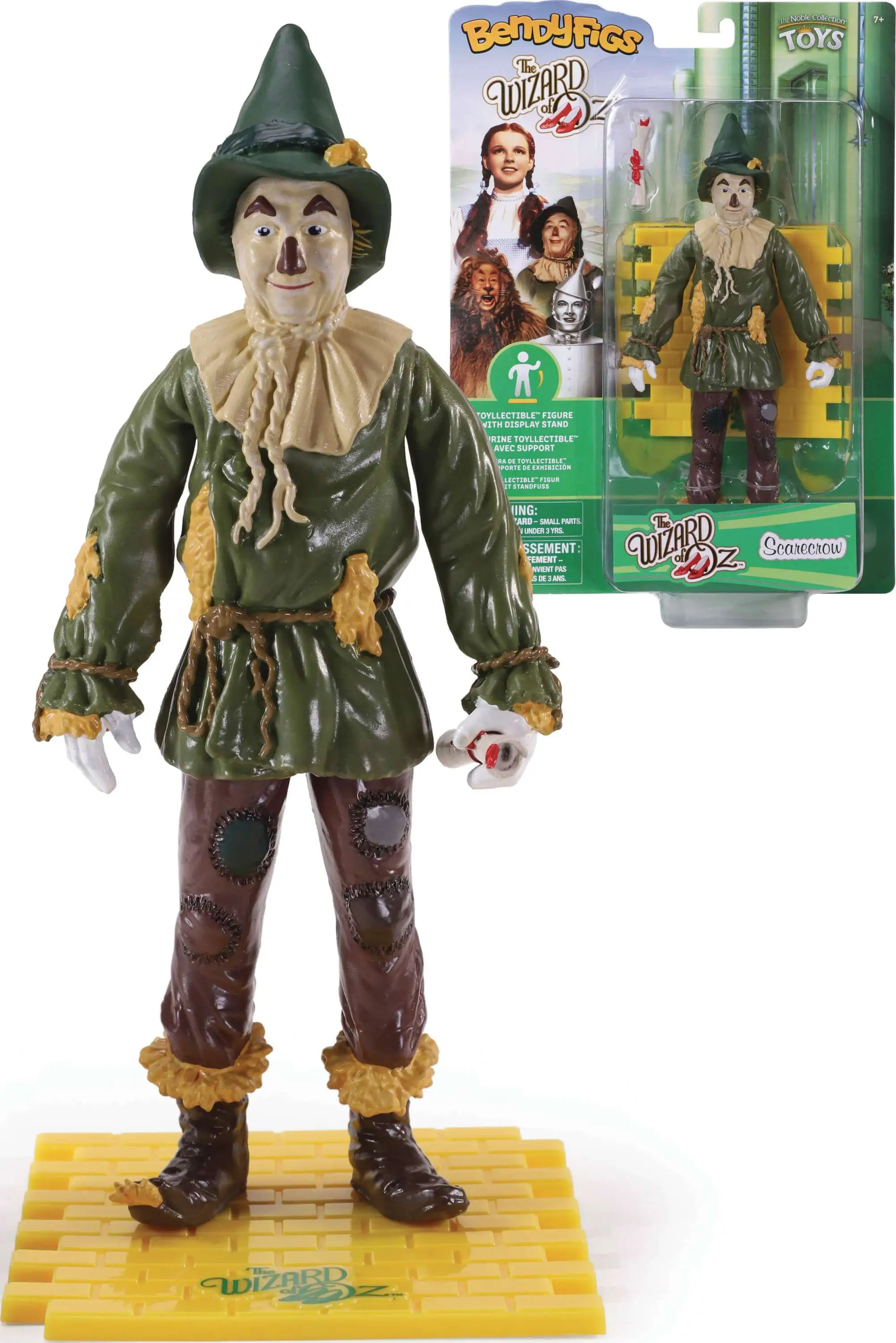 Wizard of Oz Scarecrow 7-Inch Bendyfig