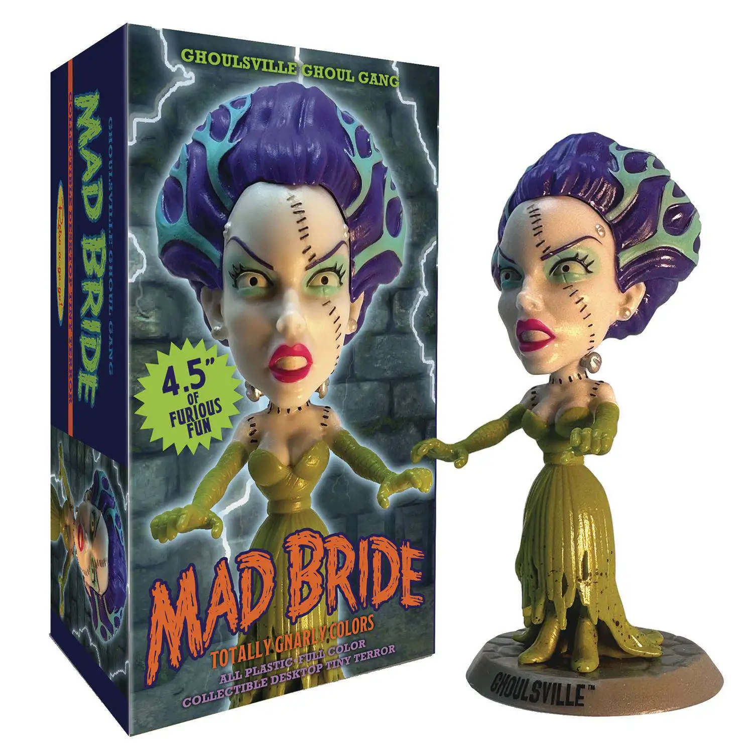 Tiny Terror Mad Bride 4.5-Inch Vinyl Figure [Totally Gnarly Colors]