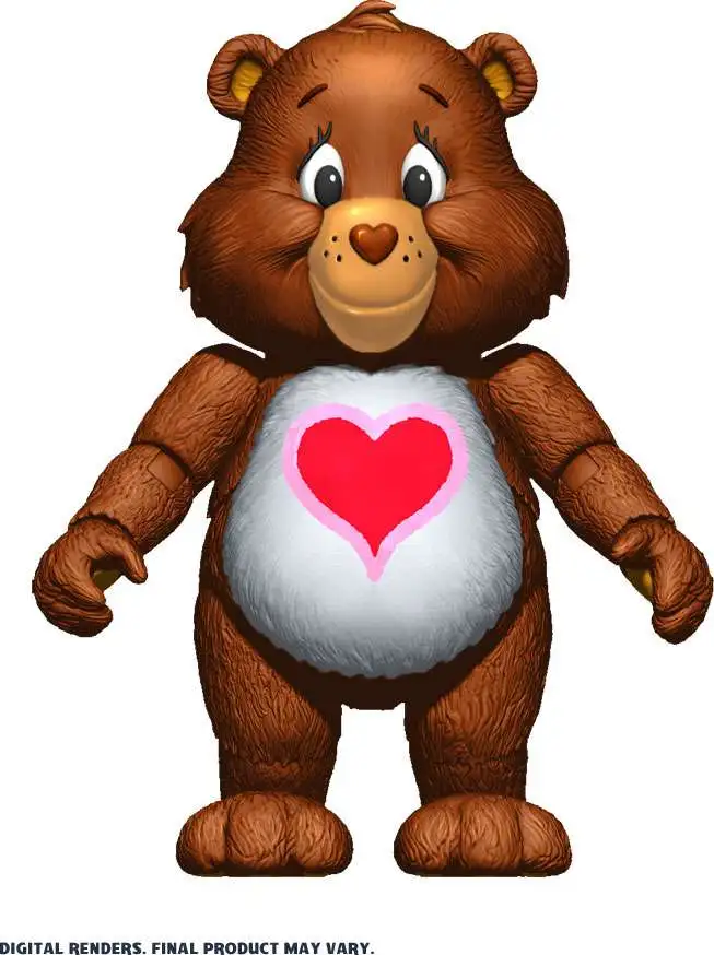 Care Bears Tenderheart Bear Action Figure (Pre-Order ships April)