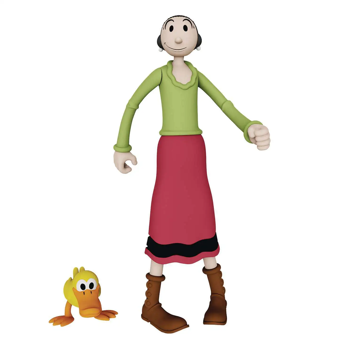 Popeye the Sailor Man Power Stars Olive Oyl Action Figure
