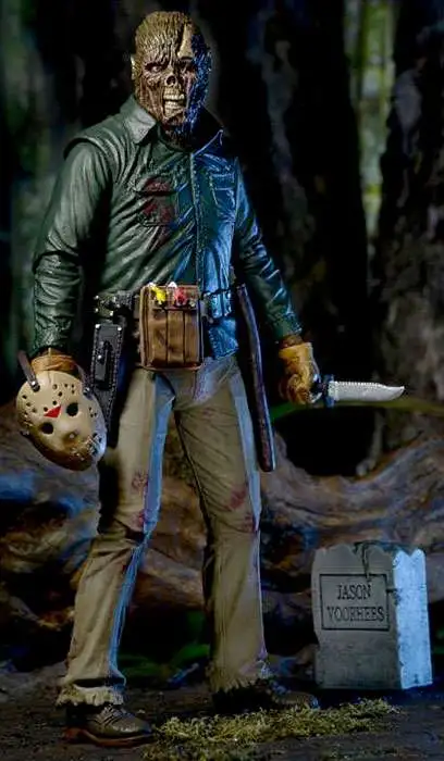 Freddy vs Jason Friday the 13th Ultimate Part 6 Jason Voorhees Actionfigur Figur 