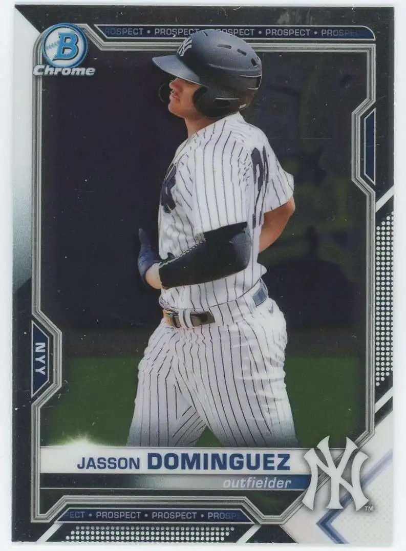 MLB New York Yankees 2023 Topps Now Baseball Jasson Dominguez #812 [Rookie  Card, 4th Yankees PLayer to Homer in 2 of His 1st 3 Games]