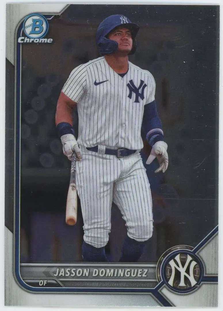 MLB New York Yankees 2022 Bowman Draft Chrome Single Card Jasson