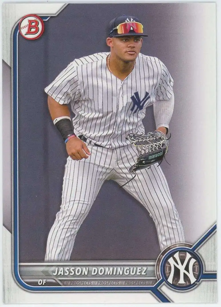 2023 Bowman & Prospects New York Yankees Baseball Cards Team Set