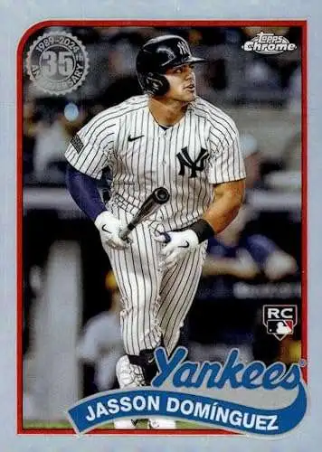 MLB Topps 2024 Topps Chrome Baseball Single Card 1989 Jasson 