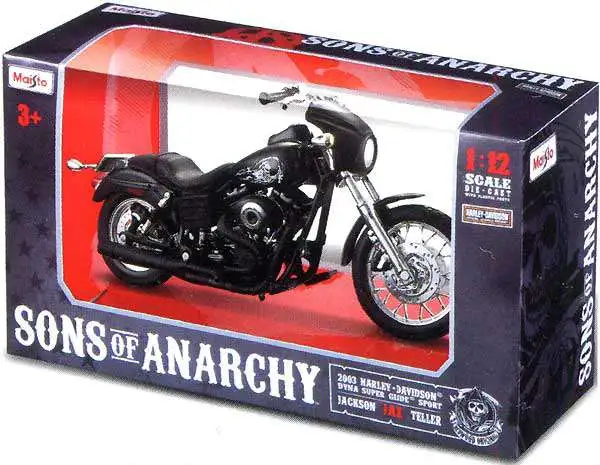 Sons of Anarchy Jackson Jax Teller 112 Diecast Replica Bike Maisto