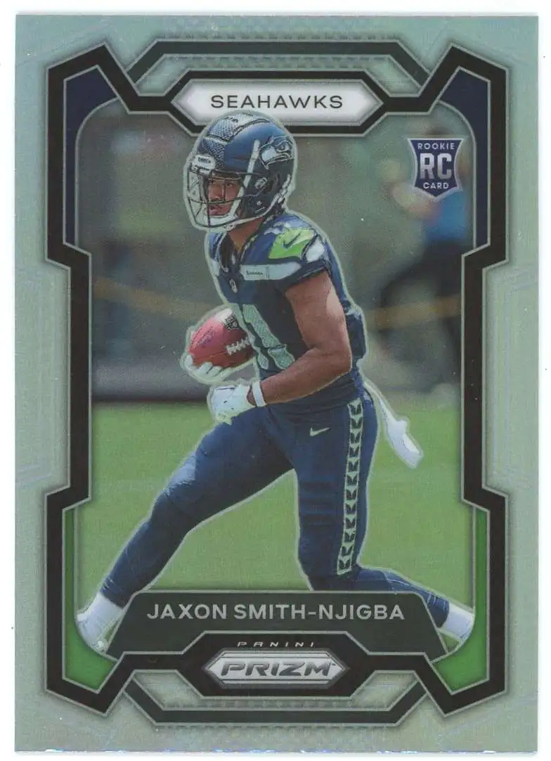 NFL 2023 Panini Prizm Silver Jaxon Smith-Njigba #390 [Rookie]