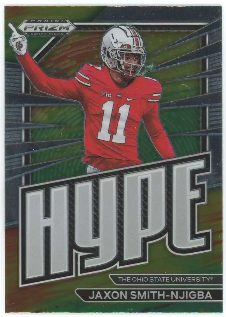 NFL 2023 Panini Prizm Draft Picks Jaxon Smith-Njigba HP-6 [Rookie, Hype]