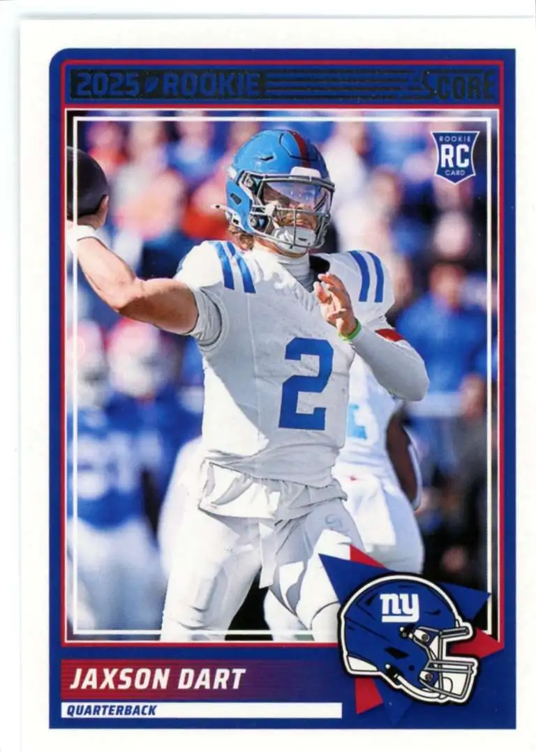 NFL 2025 Panini Score Football Jaxson Dart #35 [Rookie]