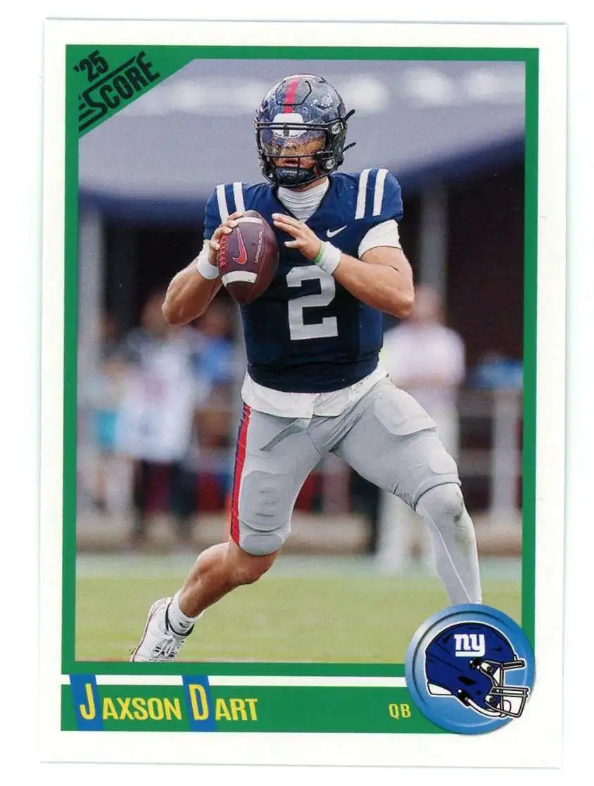 NFL 2025 Panini Score Football Anniversary Jaxson Dart #9 [Rookie]