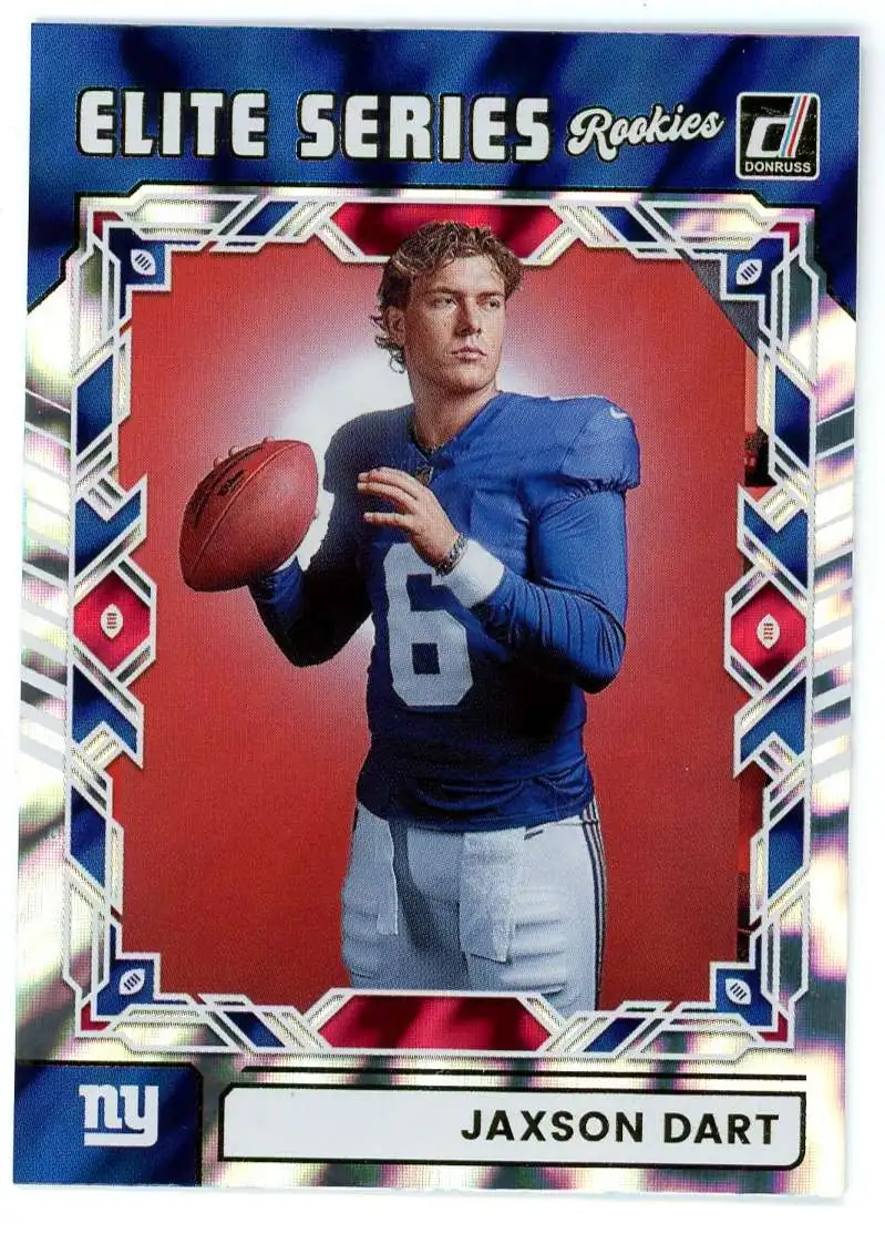 NFL 2025 Panini Donruss Football The Elite Series Rookies Jaxson Dart ESR-JDT