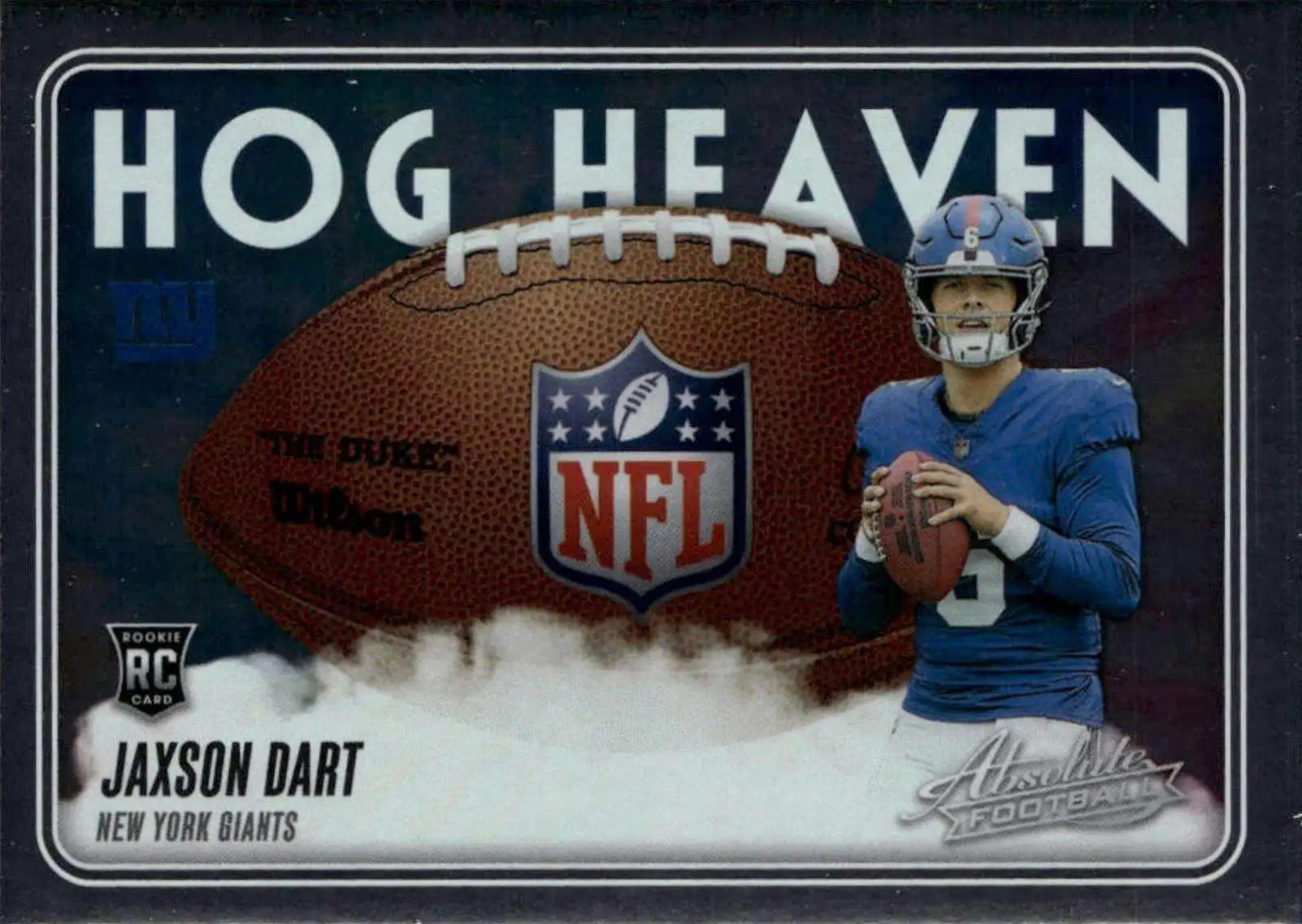 NFL 2025 Panini Absolute Football Hog Heaven Jaxson Dart HH-JDT [Rookie]