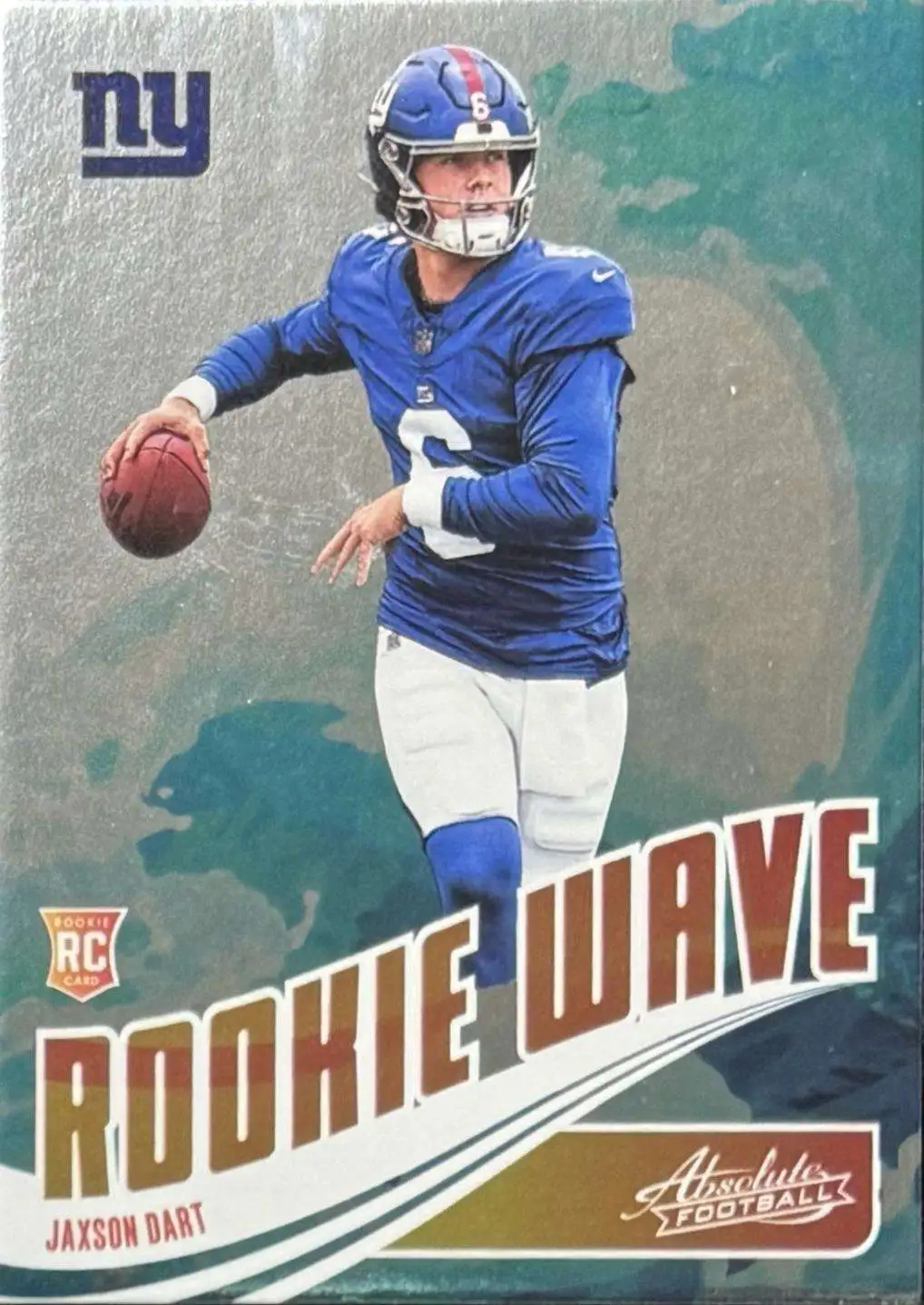 NFL 2025 Panini Absolute Football Rookie Wave Jaxson Dart RW-JDT [Rookie]