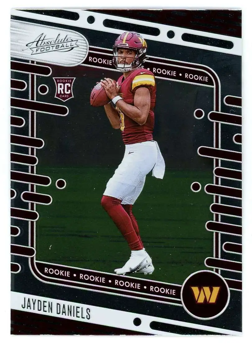 NFL 2024 Panini Absolute Football Jayden Daniels #102 [Rookie]