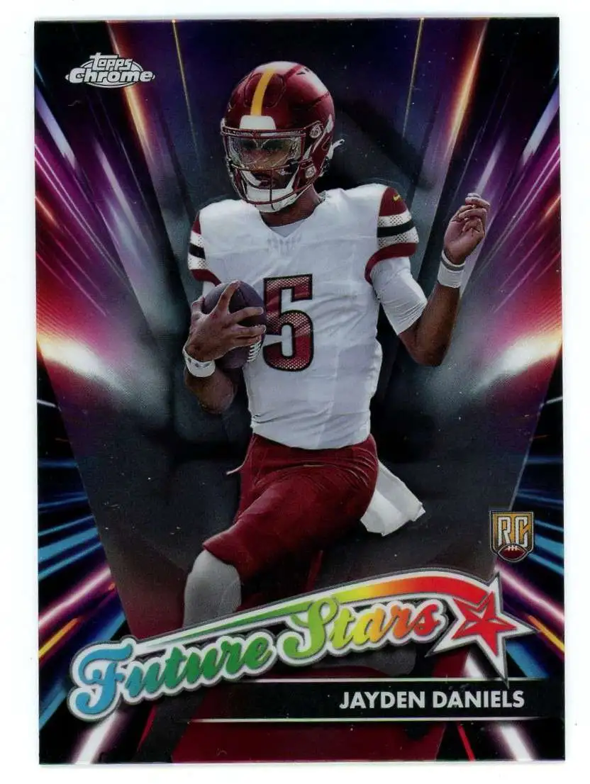 NFL 2024 Topps Chrome Football Future Stars Jayden Daniels FS-2 [Rookie]