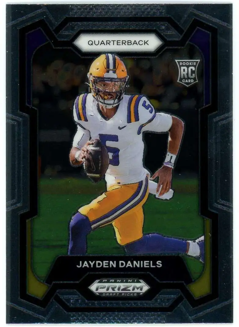 NFL 2024 Panini Prizm Draft Picks Jayden Daniels #108 [Rookie]