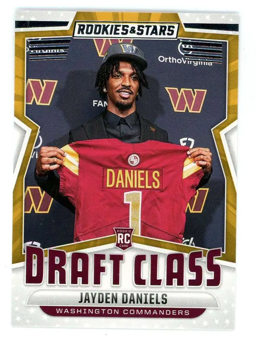 NFL 2024 Panini Rookies & Stars Football Draft Class Jayden Daniels DC-JDS [Rookie]