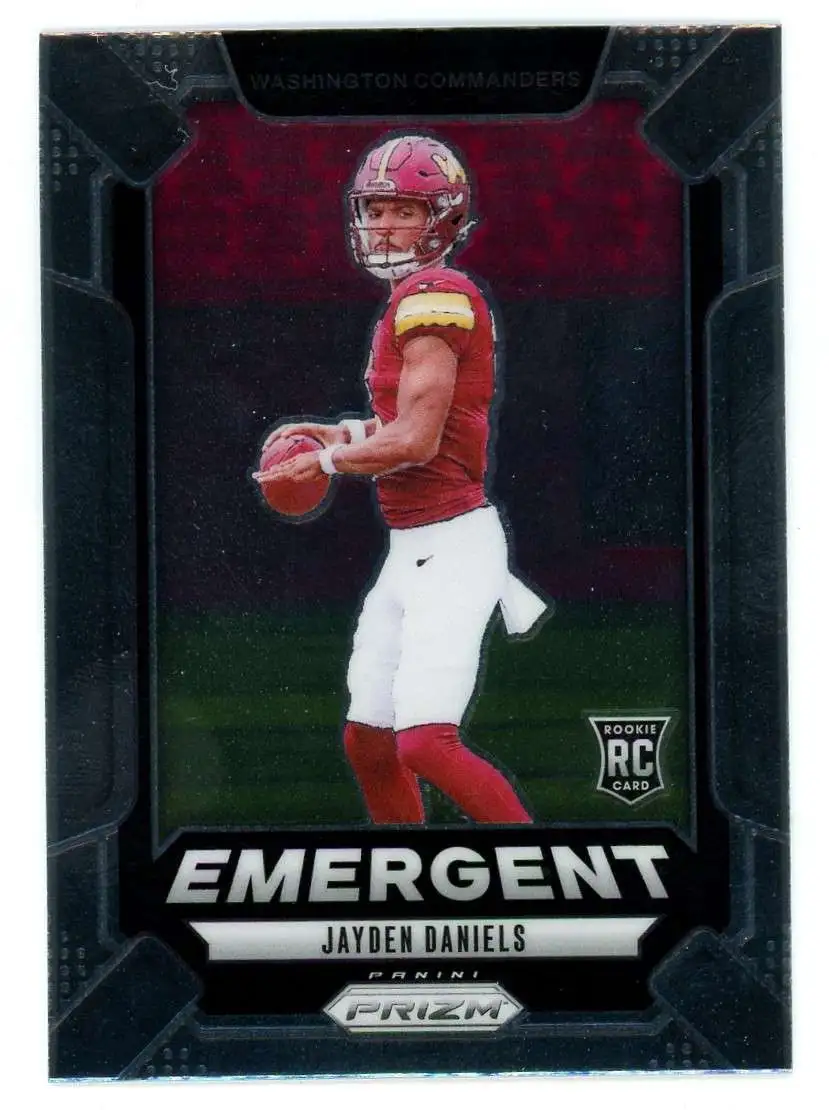 NFL 2024 Panini Prizm Football Emergent Jayden Daniels #2 [Rookie]