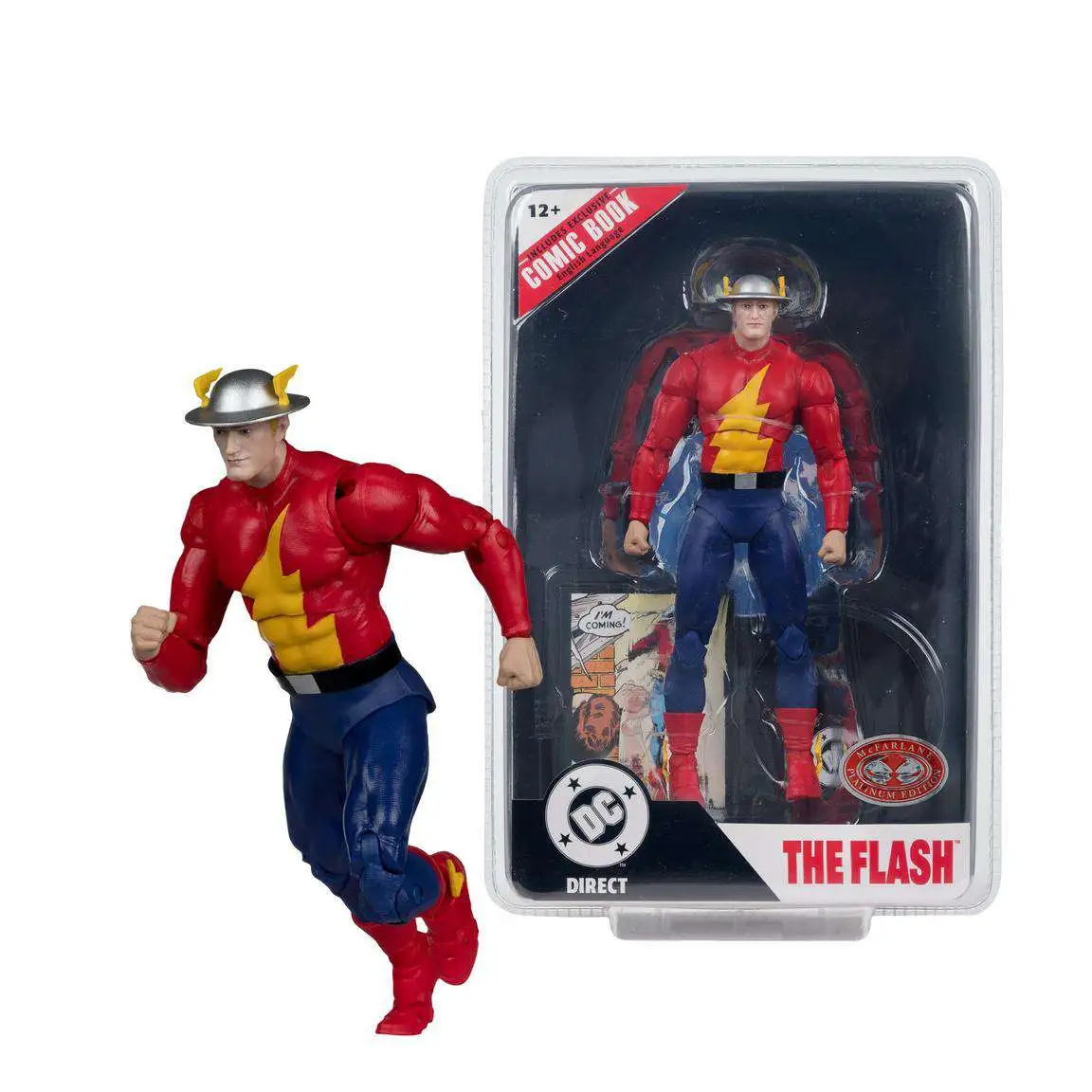 marvel、DC、フィギュア、プライズ McFarlane Toys DC Direct Page Punchers Jay Garrick 7 Action Figure