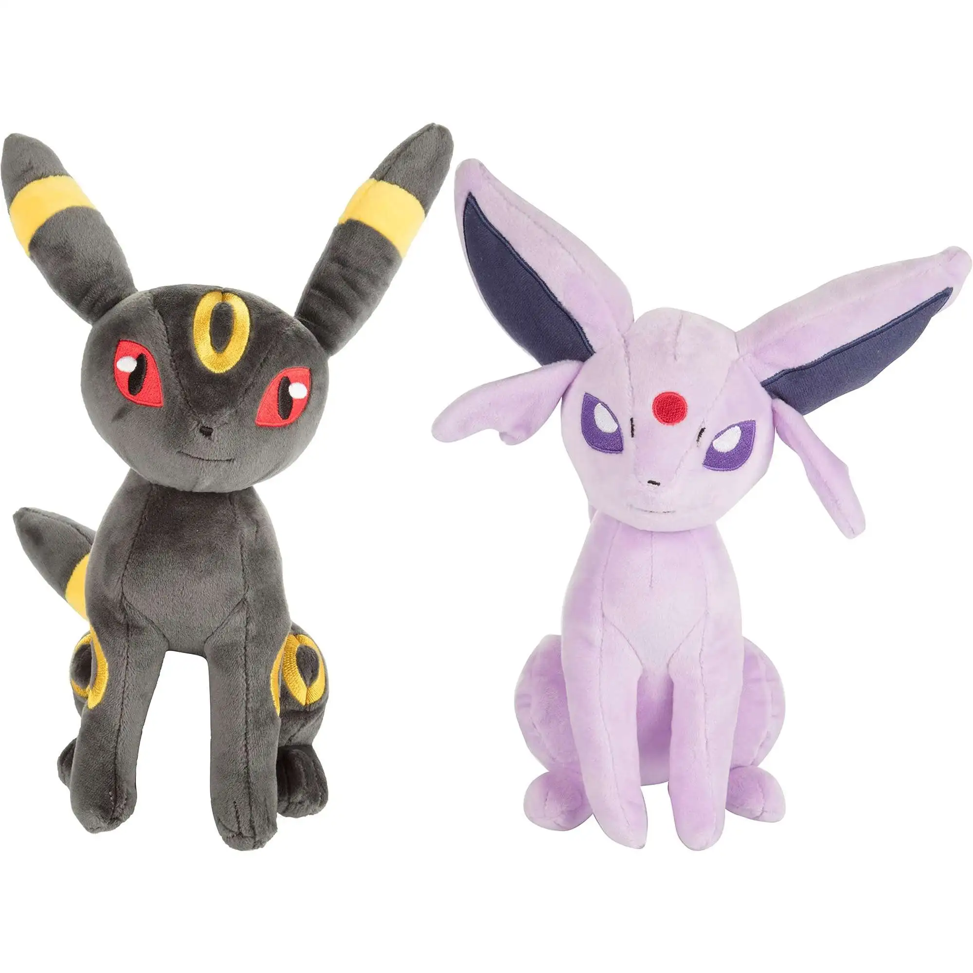 Pokemon Espeon Umbreon 8 Plush 2-Pack Jazwares - ToyWiz