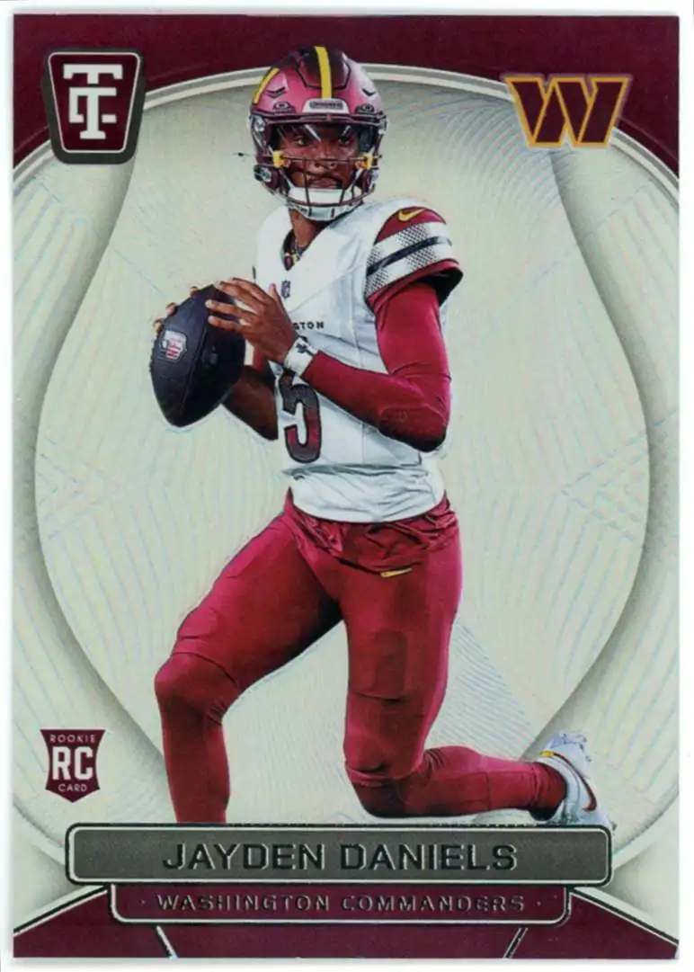 NFL 2024 Panini Totally Certified Mirror Jayden Daniels #138 [Rookie]