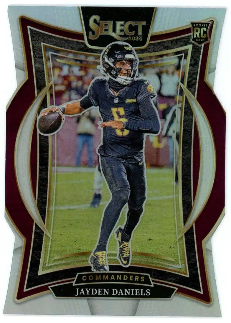 NFL 2024 Panini Select Football Silver Concourse Jayden Daniels #26 [Rookie]