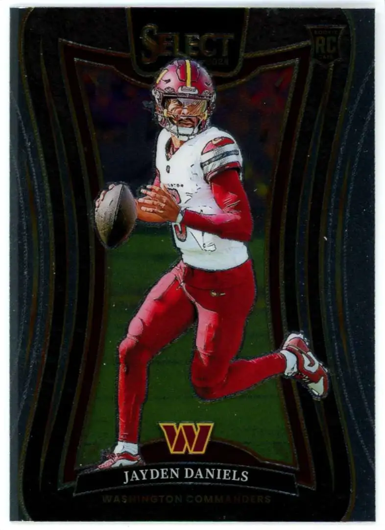 NFL 2024 Panini Select Football Base Suite Level Jayden Daniels #380 [Rookie]
