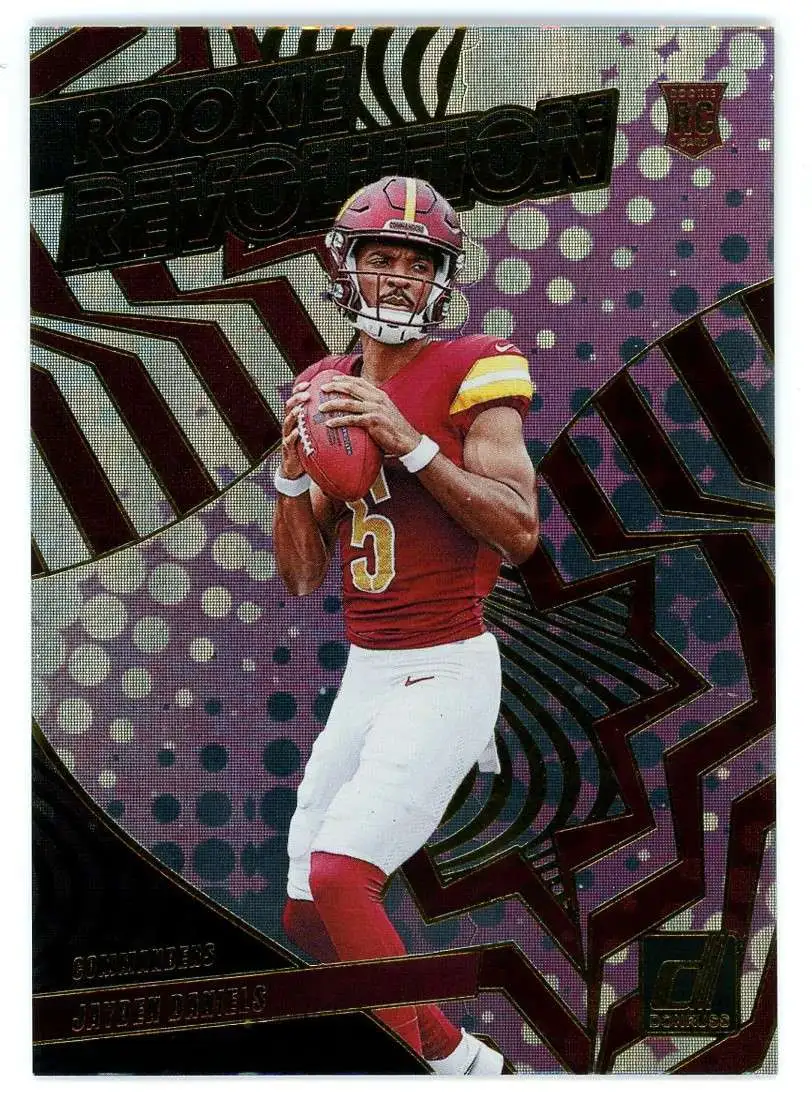 NFL 2024 Panini Donruss Football Rookie Revolution Jayden Daniels #9 [Rookie]
