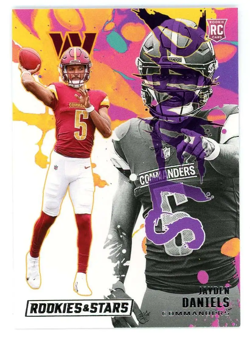 NFL 2024 Panini Rookies & Stars Football Rookie Exclusive Jayden Daniels RE-JDS [Rookie]