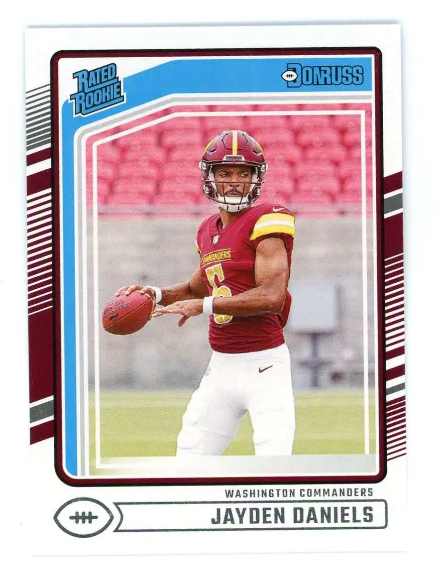 NFL 2024 Panini Donruss Football Jayden Daniels #389 [Rated Rookie]