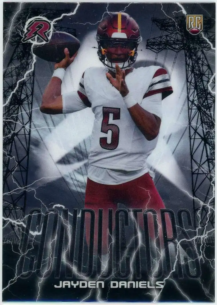 NFL 2024 Topps Resurgence Football Conductors Jayden Daniels C-6 [Rookie]