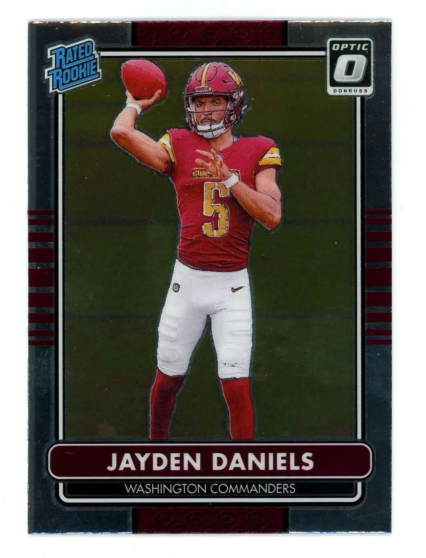 NFL 2024 Panini Donruss Optic Football 2014 Retro Series Jayden Daniels #2 [Rookie]