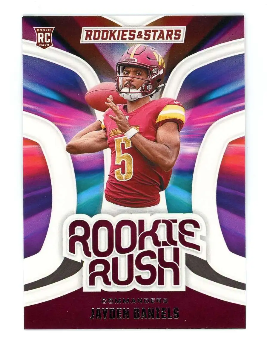 NFL 2024 Panini Rookies & Stars Football Rookie Rush Jayden Daniels RR-JDS [Rookie]
