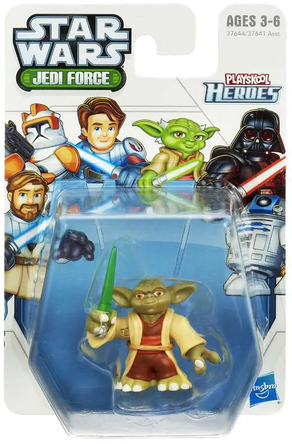 Playskool Star Wars Galactic Heroes Imperial Jedi Force Clone Trooper Yoda Toys 