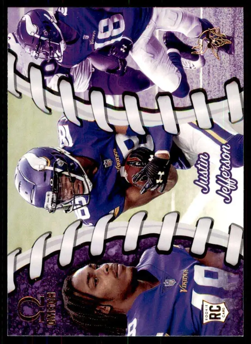 NFL 2020 Panini Chronicles Score Football Single Card Justin Jefferson 449  Rookie - ToyWiz