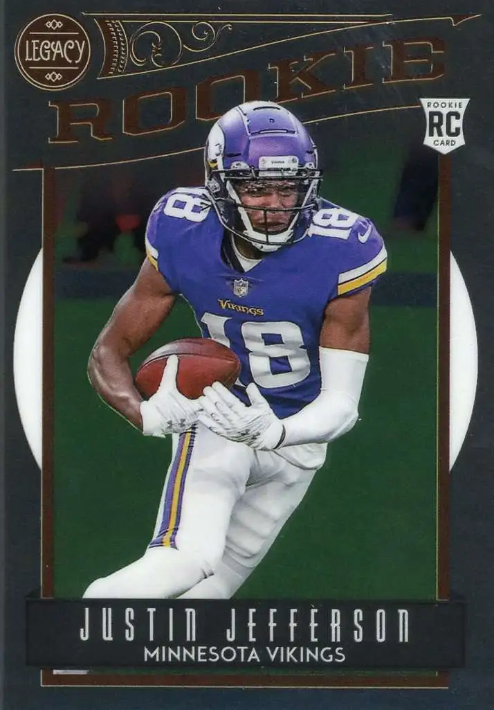 NFL 2020 Panini Chronicles Score Football Single Card Justin Jefferson 449  Rookie - ToyWiz