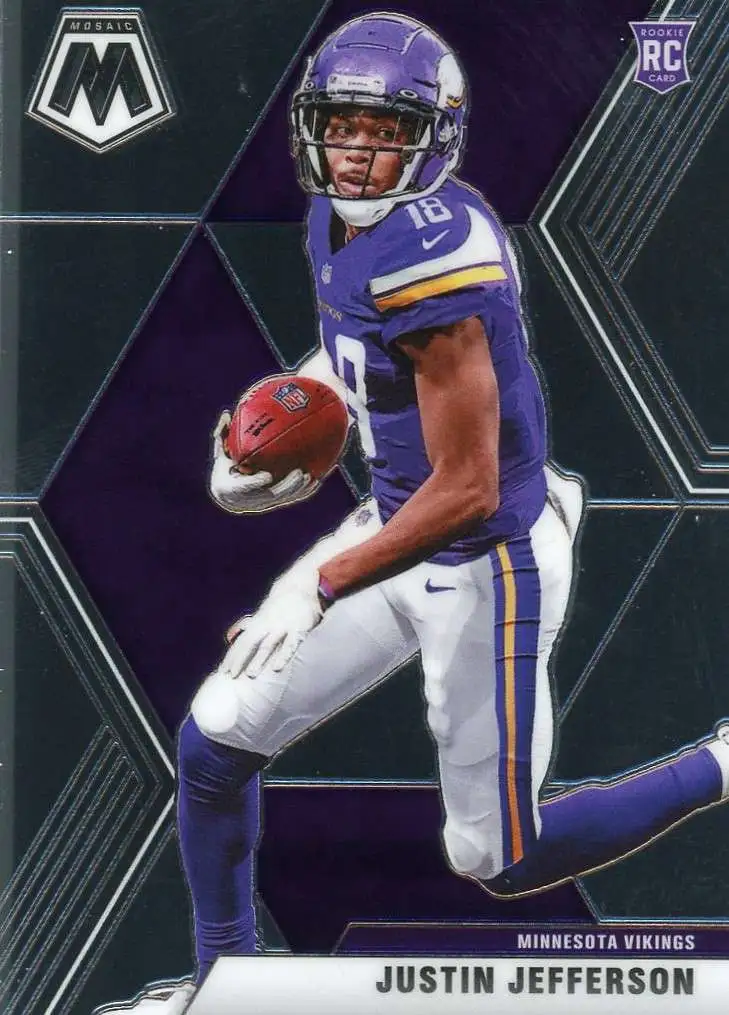 NFL 2020 Mosaic Football Base Justin Jefferson #209 [Rookie]