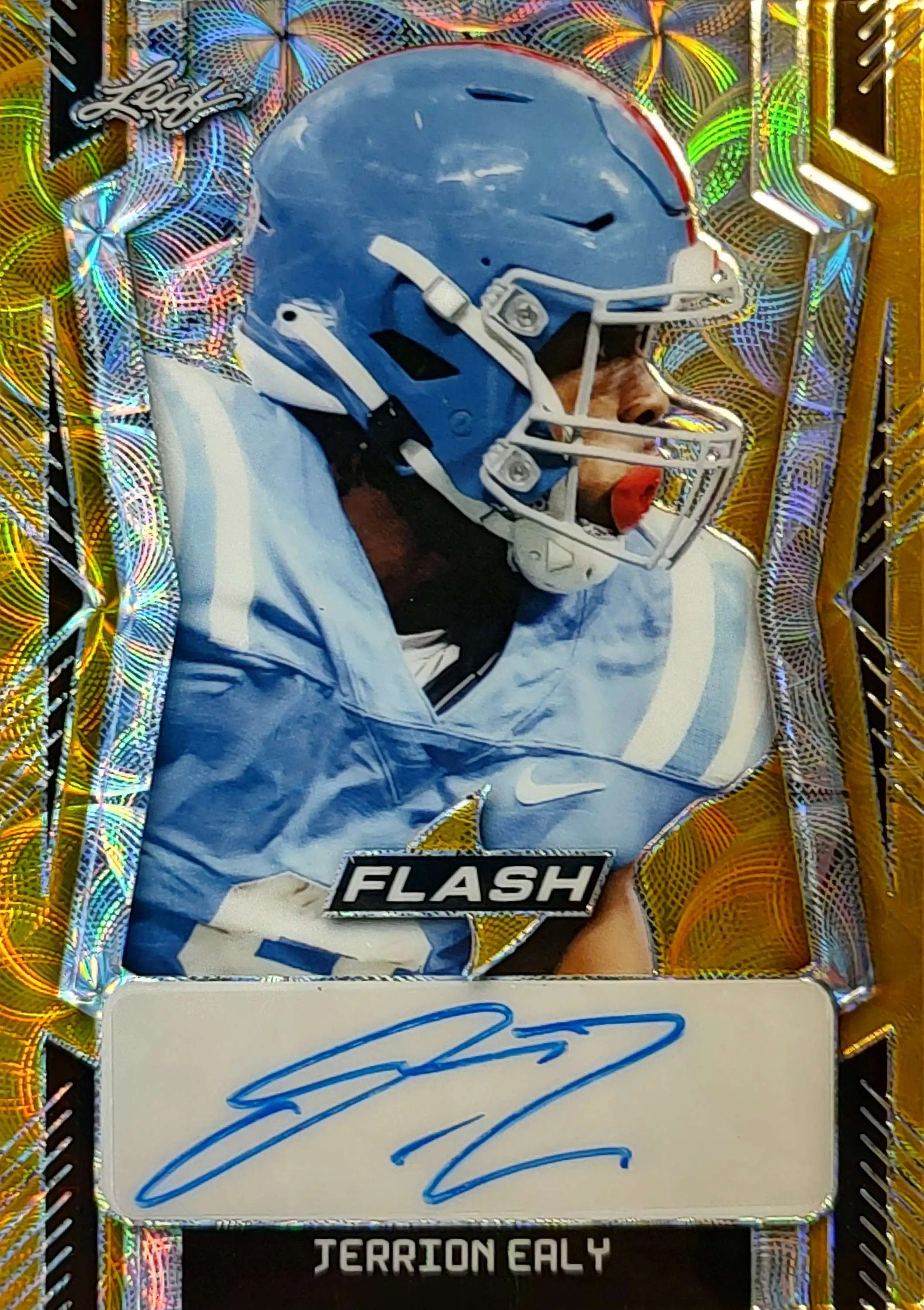 NFL 2022 Leaf Flash Jerrion Ealy 11 Autographed Trading Card PA-JE1 - ToyWiz